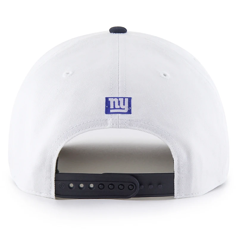 Men's '47 White New York Giants Patriotic Overhand Hitch Adjustable Hat