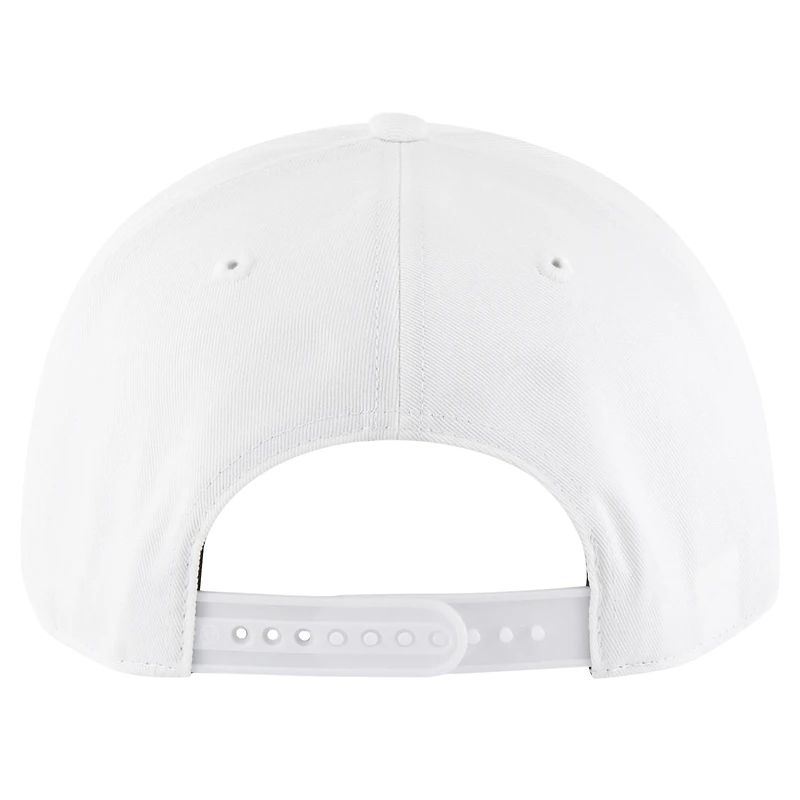 Men's '47 White New York Giants Wave Speckle Hitch Rope Adjustable Hat