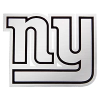 Sweat à capuche Antigua Heather Charcoal pour homme avec logo métallique Absolute des New York Giants