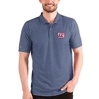 Polo Antigua chiné bleu royal/blanc pour homme des New York Giants Esteem