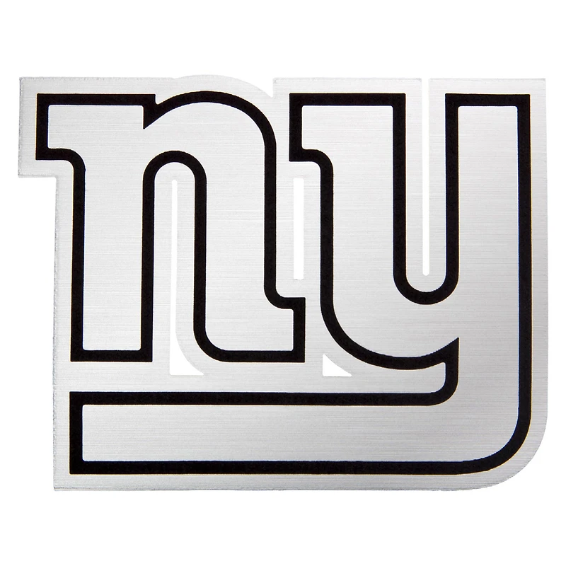 Men's Antigua White New York Giants Metallic Logo Tribute Quarter-Zip Top