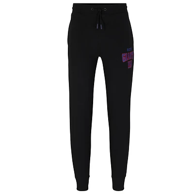 Pantalon à pression BOSS X NFL pour hommes, noir/royal, New York Giants