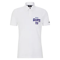 Men's BOSS X NFL  White/Royal New York Giants Punter Polo