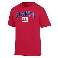 Men's Champion Royal New York Giants Arch Over Logo T-Shirt