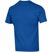 T-shirt de football américain Champion Royal New York Giants pour homme