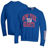 Men's Champion  Royal New York Giants Powerblend Fleece Sweatshirt