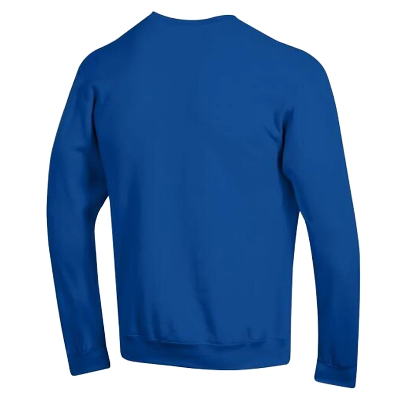 Men's Champion  Royal New York Giants Powerblend Fleece Sweatshirt