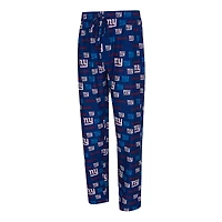 Men's Concepts Sport Royal New York Giants Mosaic All Over Print Pants