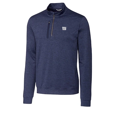 Veste à enfiler zippée quart de tour pour homme, bleu marine, des New York Giants, la collection grande taille.