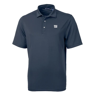 Polo bleu marine en Pique recyclé Virtue Eco des New York Giants pour homme, Cutter & Buck