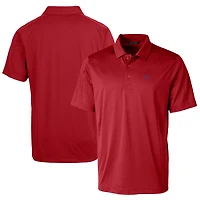 Polo extensible texturé Prospect pour homme, rouge, avec logo des New York Giants, Cutter & Buck, grande taille