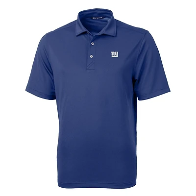 Polo recyclé Virtue Eco Pique pour homme, Cutter & Buck Royal, New York Giants