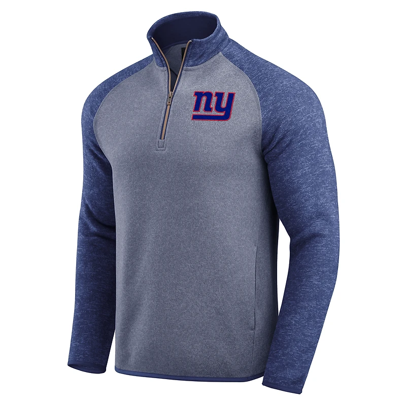 Veste zippée ton sur pour homme de la collection Darius Rucker Fanatics, bleu New York Giants