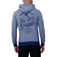 Sweat à capuche en tricot ton sur pour homme de la collection Darius Rucker Fanatics Royal New York Giants