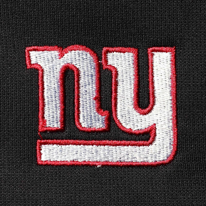Chandail à capuchon en molleton entièrement zippé Dunbrooke Black/Realtree Camo New York Giants Decoy Tech Fleece pour hommes