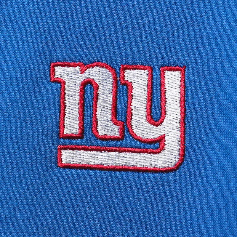 Pull à capuche entièrement zippé doublure thermique Dunbrooke Royal New York Giants Craftsman pour homme