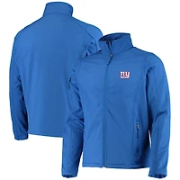 Dunbrooke Royal New York Giants Sonoma Veste Softshell entièrement zippée pour homme