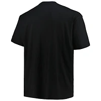 Men's Fanatics Black New York Giants Big & Tall Pop T-Shirt