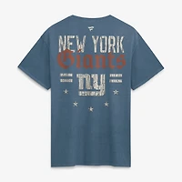 Men's Fanatics  Blue New York Giants Washed Americana T-Shirt