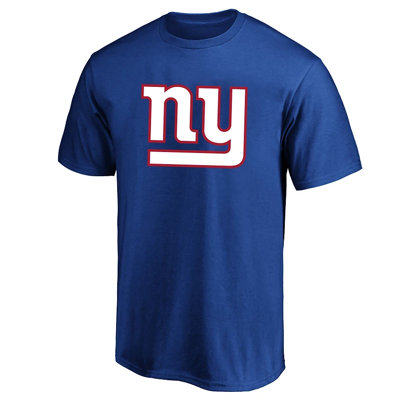 T-shirt homme Fanatics Cam Skattebo Royal New York Giants, grandes tailles, avec nom et numéro du joueur