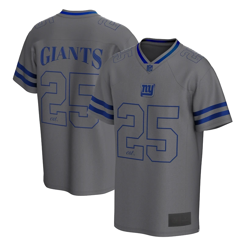 Haut en maille gris New York Giants After Hours pour homme, de la marque Fanatics.