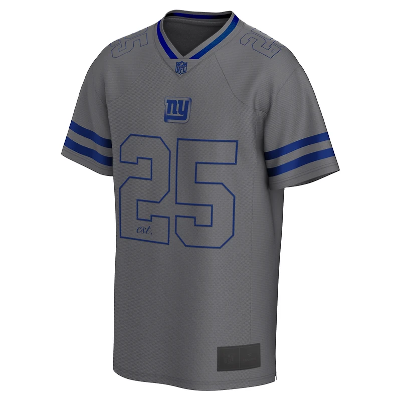 Men's Fanatics Gray New York Giants After Hours Fashion Mesh Top