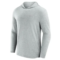 T-shirt à capuche léger Fanatics gris New York Giants Front Office Tech pour hommes