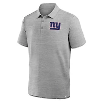 Polo à pochette gris chiné New York Giants pour homme de la marque Fanatics