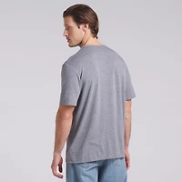 T-shirt tri-blend gris chiné Fanatics pour homme, motif New York Giants, Pass Rush