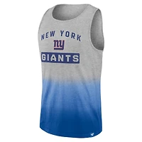 Men's Fanatics Heathered Gray/Royal New York Giants Our Year - Tank Top