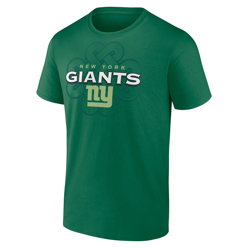 T-shirt Fanatics Kelly Green pour homme des New York Giants Celtic Luck