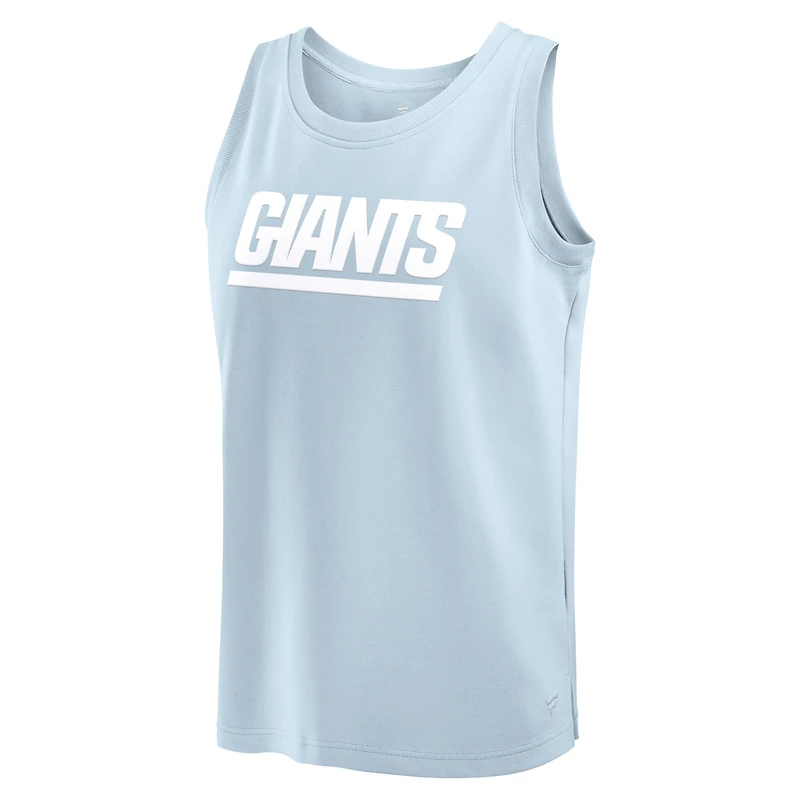 Débardeur bleu clair Fanatics New York Giants Elements pour hommes