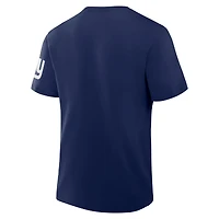 Men's Fanatics Navy New York Giants Elevated Classic Legacy T-Shirt