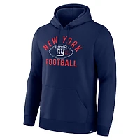 Sweat à capuche Fumblerooski Legacy bleu marine pour homme des New York Giants