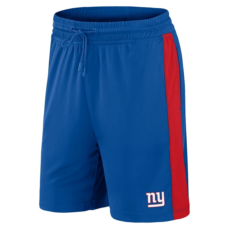 Men's Fanatics Royal/Red New York Giants Break It Loose - Shorts