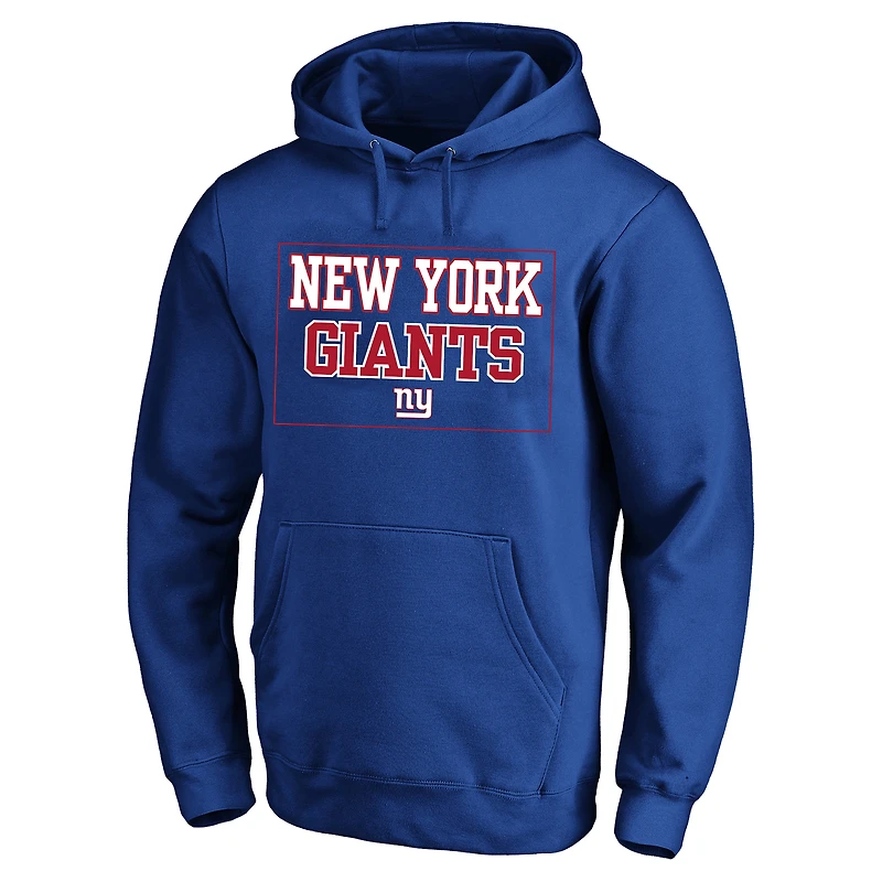 Men's Fanatics  Royal New York Giants Big & Tall Fleece Hoodie