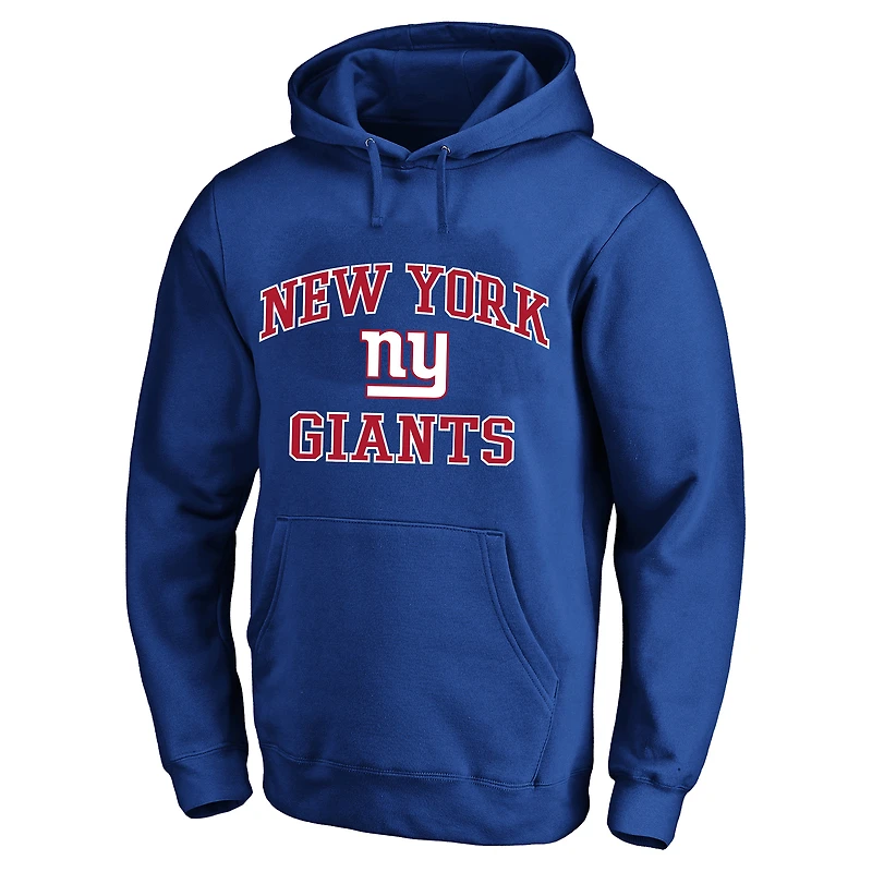 Men's Fanatics Royal New York Giants Big & Tall Heart Soul Hoodie