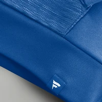 Sweat à capuche zippé pour homme Fanatics Royal New York Giants Checkdown Pass