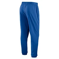 Pantalon de survêtement en polaire Fanatics Royal New York Giants Chop Block pour hommes