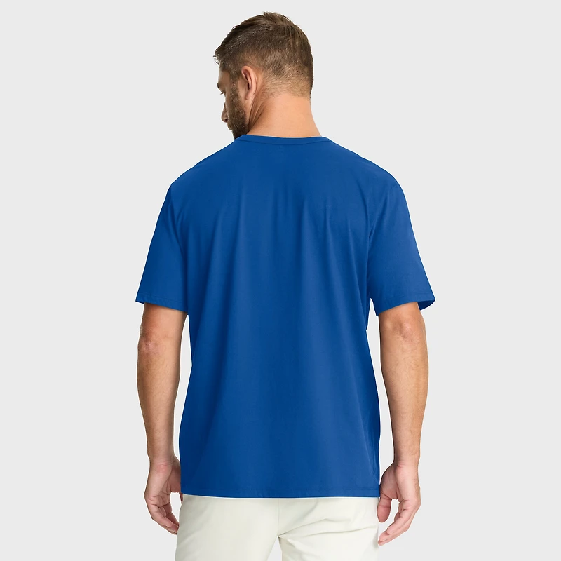 T-shirt Fanatics Royal pour homme, motif Chop Block Legacy des New York Giants