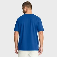 T-shirt Fanatics Royal pour homme, motif Chop Block Legacy des New York Giants