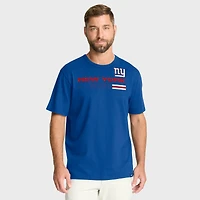 T-shirt Fanatics Royal pour homme, motif Chop Block Legacy des New York Giants