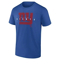 Men's Fanatics Royal New York Giants Coordinate T-Shirt