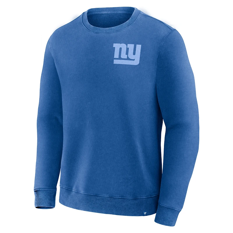 Sweat-shirt Fanatics Royal pour homme, Deep Route, New York Giants