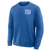 Sweat-shirt Fanatics Royal pour homme, Deep Route, New York Giants