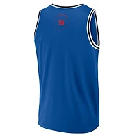 Débardeur Fanatics Royal New York Giants Elements Future Ground pour homme