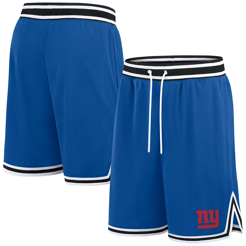 Men's Fanatics Royal New York Giants Elements Future Ground Shorts