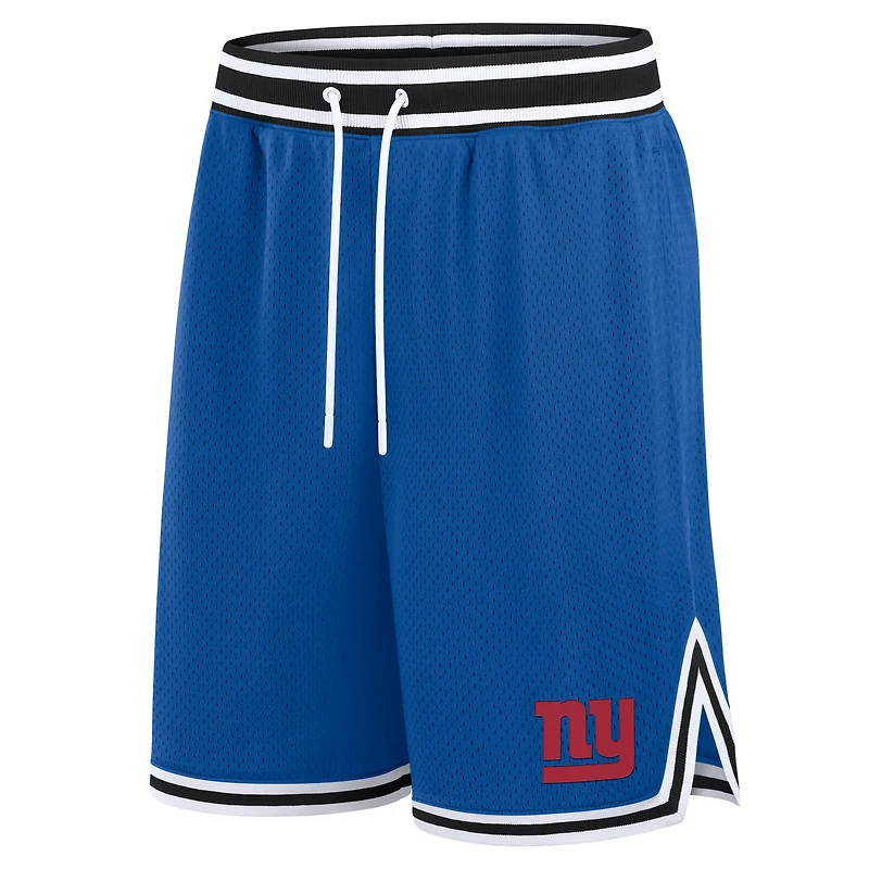 Short Fanatics Royal New York Giants Elements Future Ground pour homme