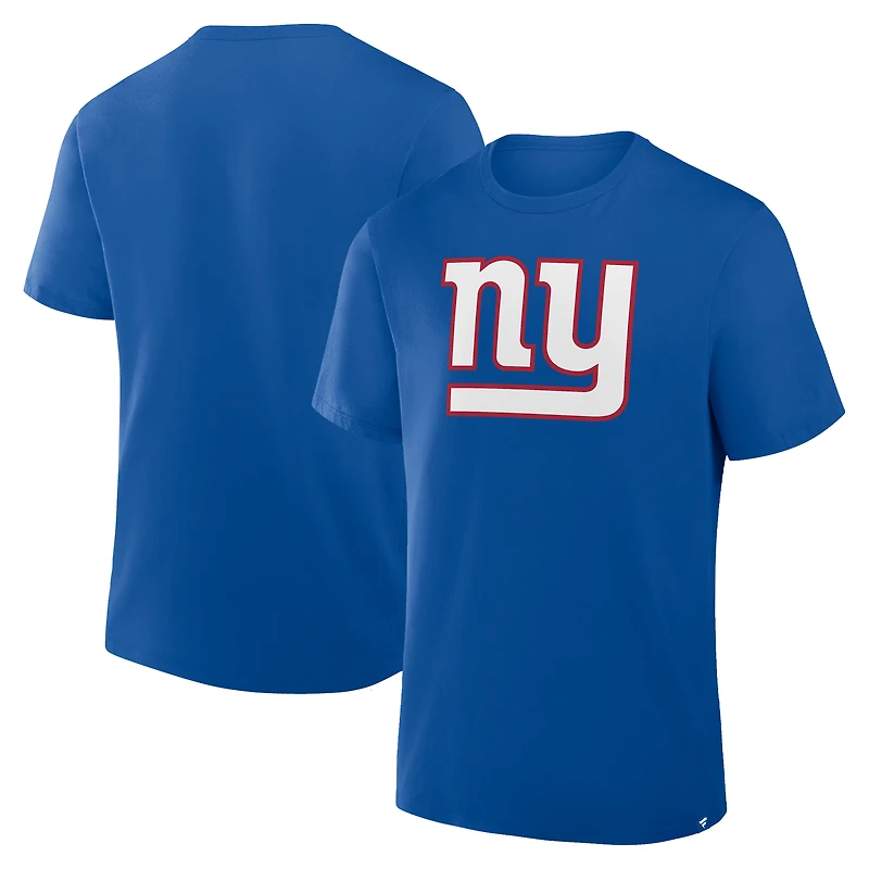 T-shirt essentiel Fanatics Royal New York Giants pour homme