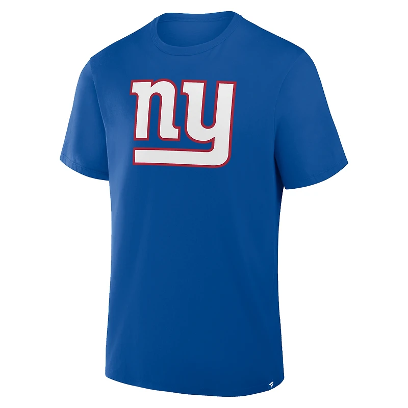 T-shirt essentiel Fanatics Royal New York Giants pour homme